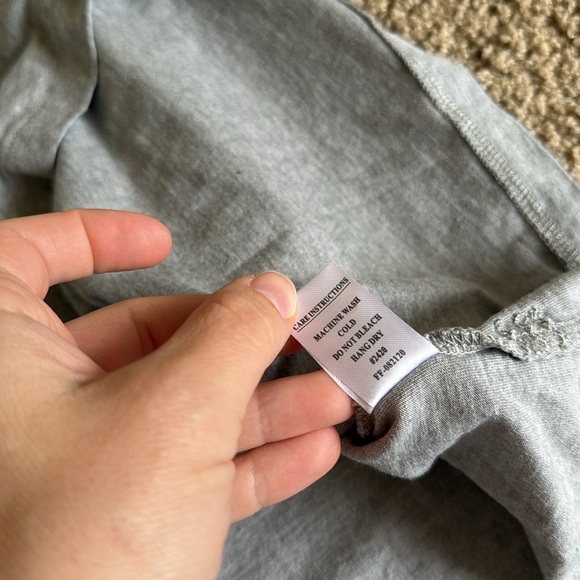 Free Fly Bamboo Blend Heritage Scoop Neck Tank Light Grey - Picture 7 of 8